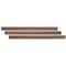 Ackland 0.27 in. T x 94 in. L x 1.77 in. W Hidden Hickory Luxury Vinyl Flooring Trim T Molding Large AKVTVHIHI-TL - alternate 1